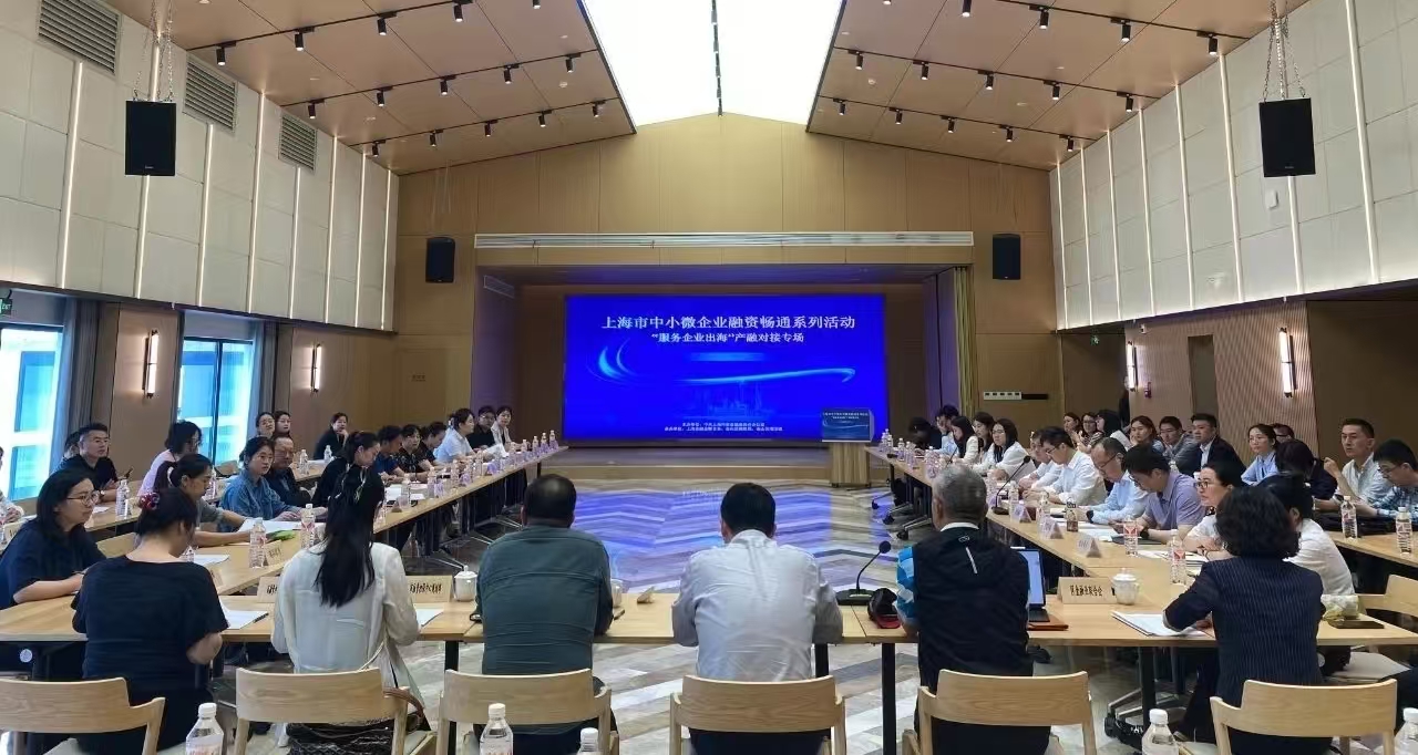 上海市中小微企业融资畅通系列活动之三<br/>——“服务企业出海”产融对接专场成功举办